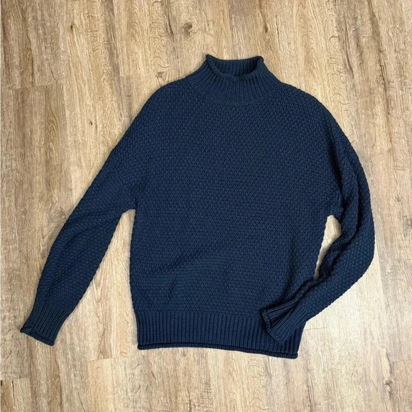 Tecrew • Chunky Mock Neck Knit Pullover Sweater - Picture 7 of 7